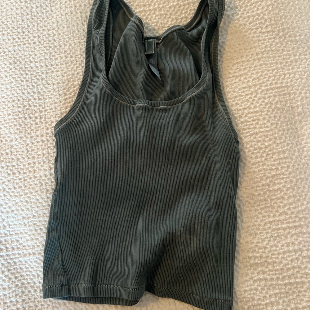 Skims Cotton Rib Tank Kyanite